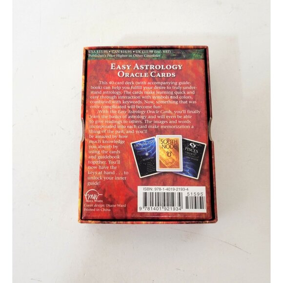 Easy Astrology Oracle Cards by Maya White - Picture 4 of 4